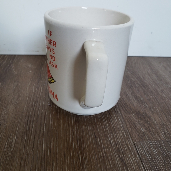 If Mother Says No Ask Grandma vintage coffee mug Japan kitschy - Picture 5 of 8